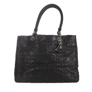 ♥️Dior Soft Shopping Bag Black Medium Leather Handbag♥️